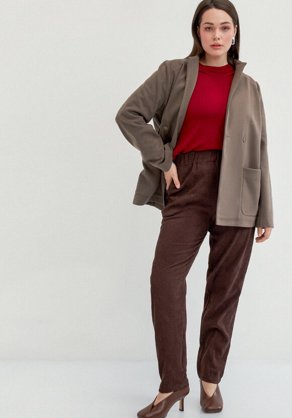 Пальто укороченное шир.  580, рис. 17