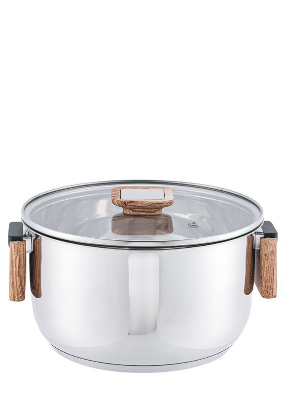 Кастрюля Смарт со складными ручками шир.  580, рис. 4