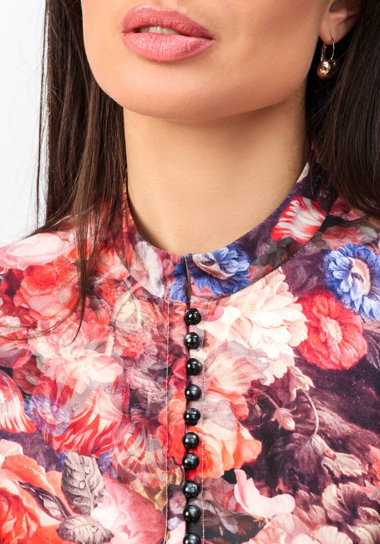 Платье с градиентным цветным рисунком шир.  750, рис. 15