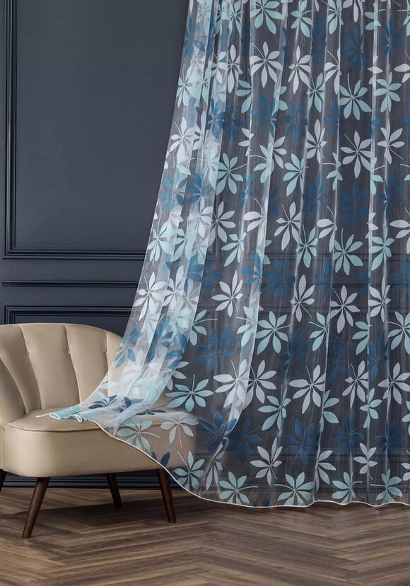 Тюль-вуаль Эстель шир.  580, рис. 1