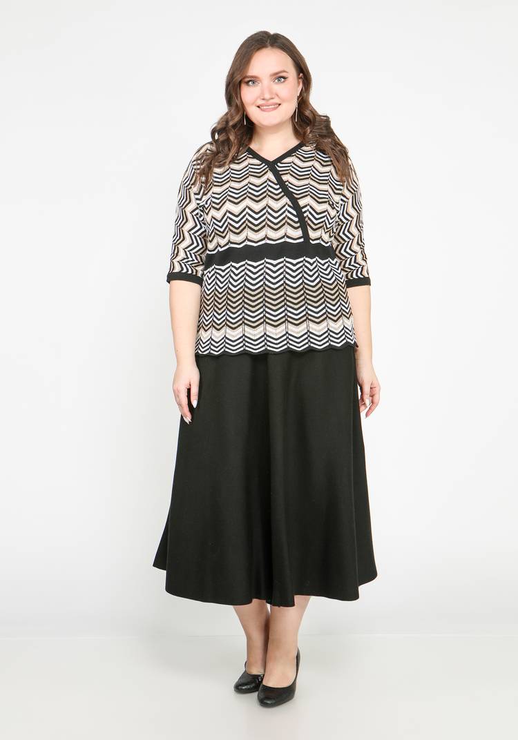 Юбка полусолнце на резинке шир.  750, рис. 11