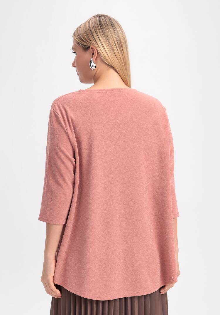 Туника с люрексом и декором из страз шир.  750, рис. 33