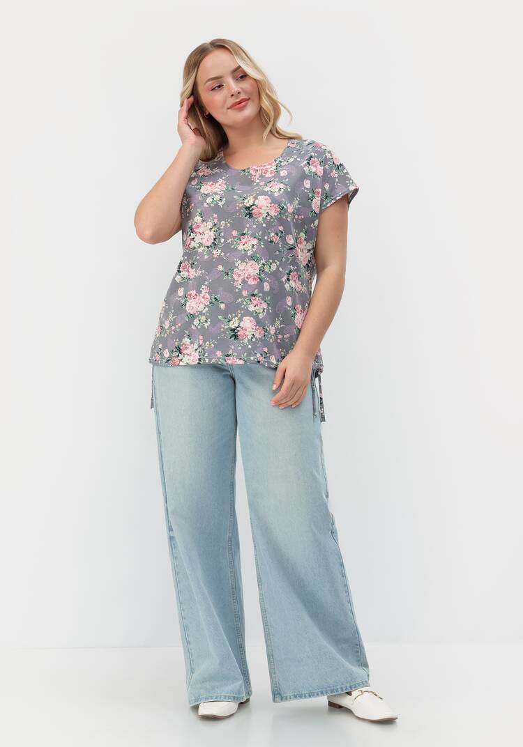 Футболка Роза шир.  750, рис. 18