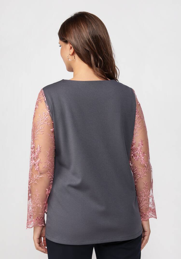 Блуза с рукавом 7/8 шир.  750, рис. 3