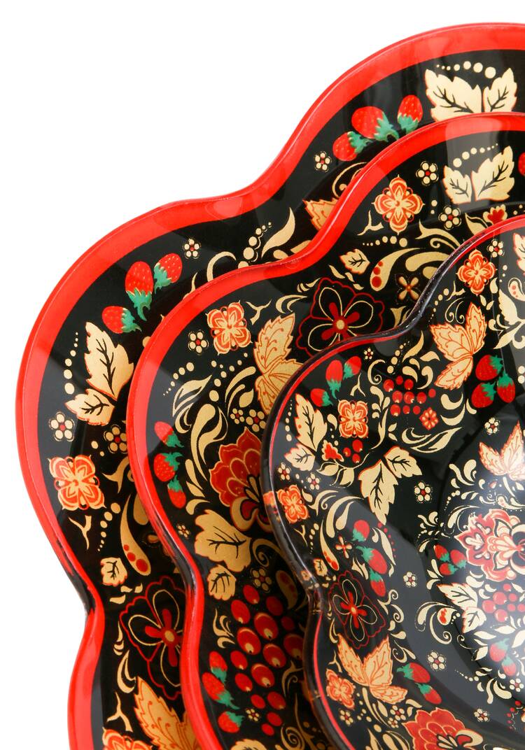 Набор салатников из стекла, 3 шт. шир.  750, рис. 28