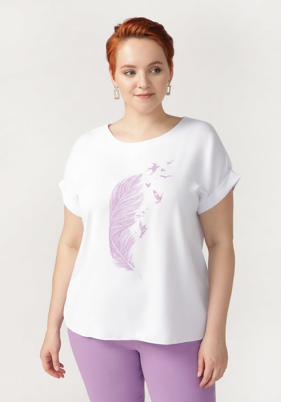 Блуза Ветер перемен шир.  580, рис. 11