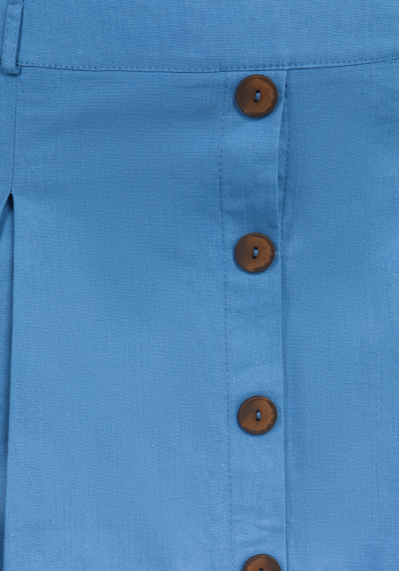 Юбка с встречными складками "Поли" Julia Weber, размер 52, цвет джинсовый - фото 8