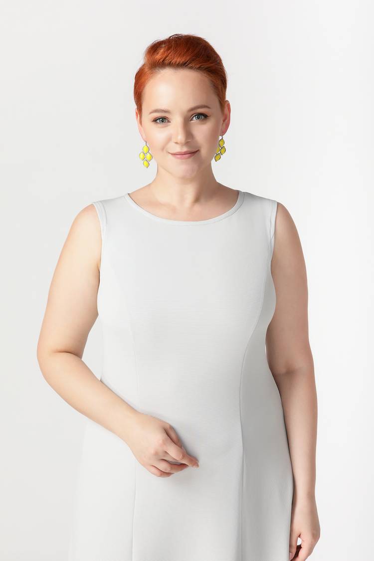 Платье с рельефами Шакира шир.  750, рис. 3