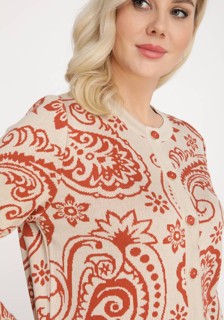 Кардиган с рисунком пейсли шир.  750, рис. 4