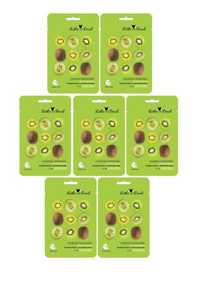 Увлажняющая маска для лица с киви, 7 шт.