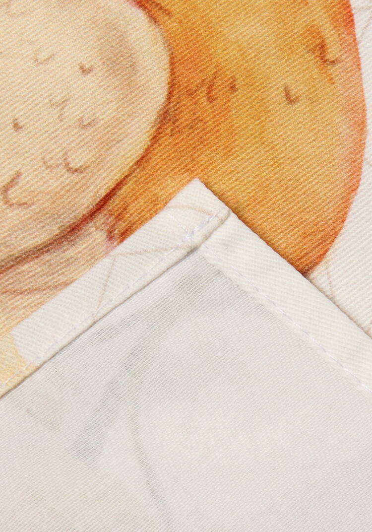 Набор варежка прихватка и полотенце Гортензии шир.  750, рис. 6