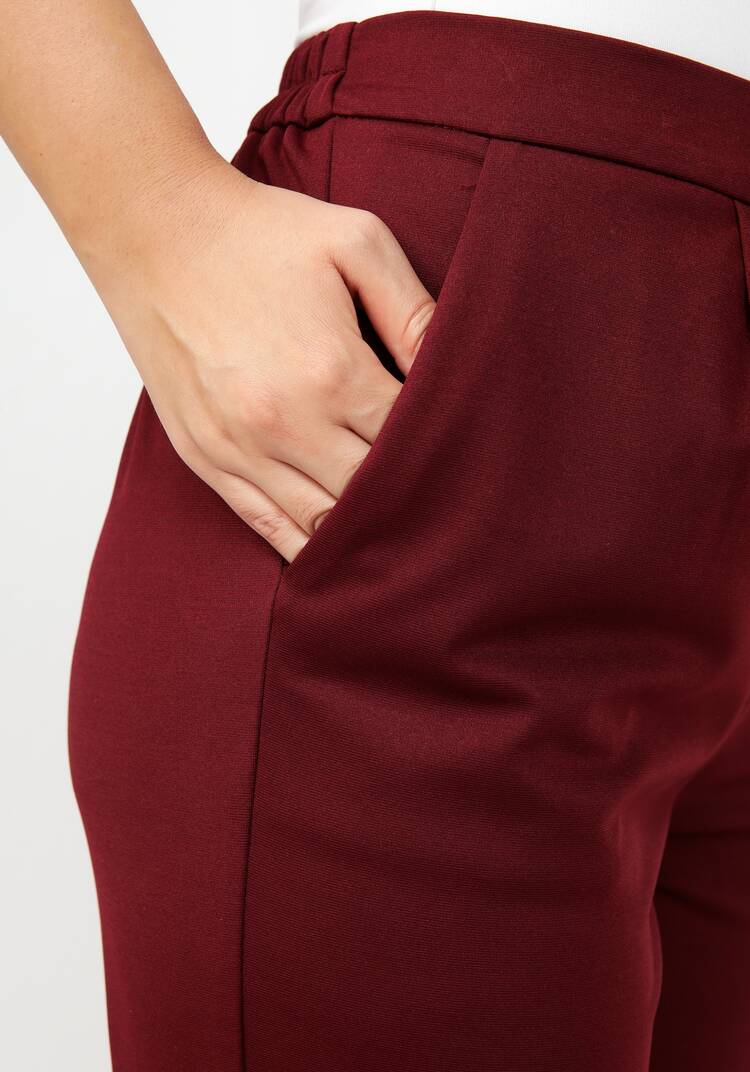 Брюки прямые классические Эмилия шир.  750, рис. 19