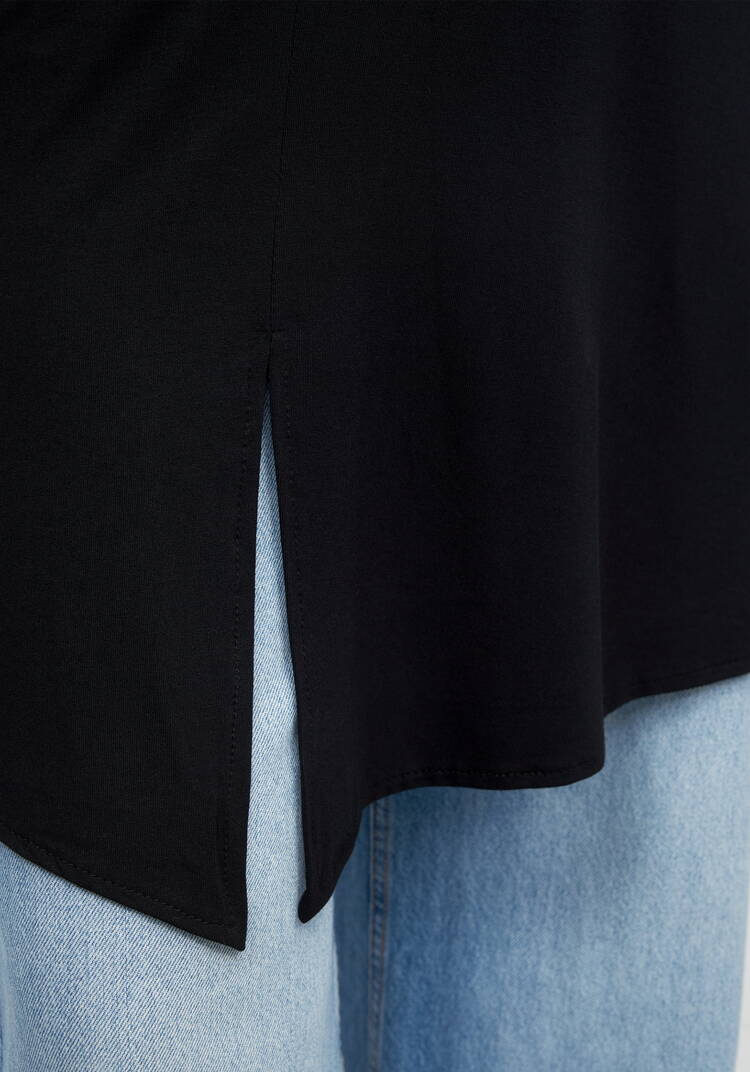 Туника свободного силуэта с втачным рукавом шир.  750, рис. 17