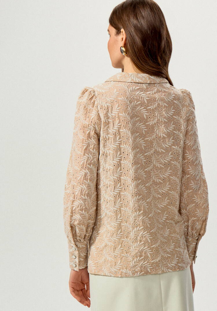 Блуза с английским воротником из шитья шир.  750, рис. 9