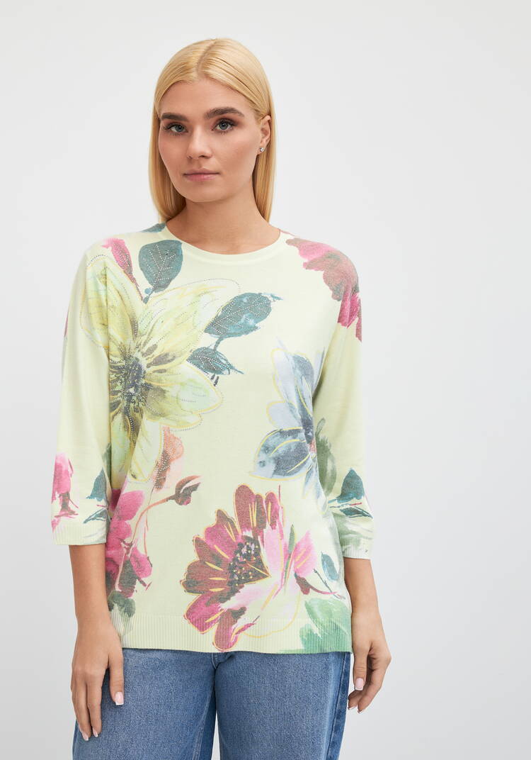 Блуза с притом трикотажная Индра шир.  750, рис. 4