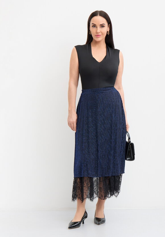 Нижняя юбка с кружевом шир.  580, рис. 3