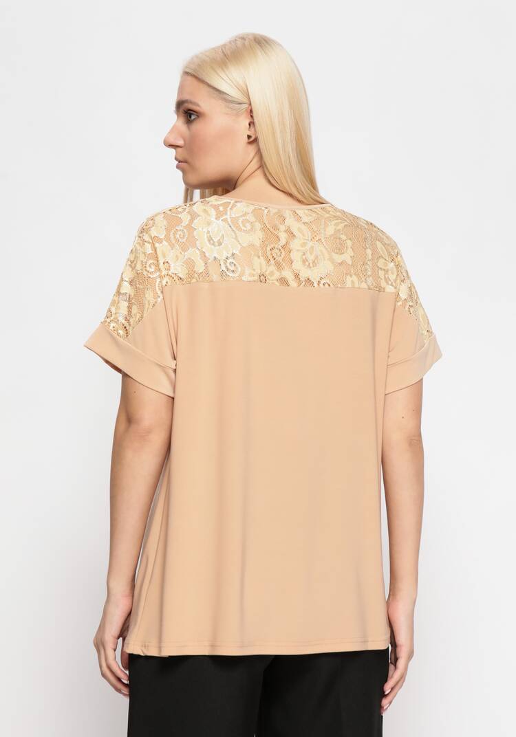 Блуза   с  кружевом шир.  750, рис. 8