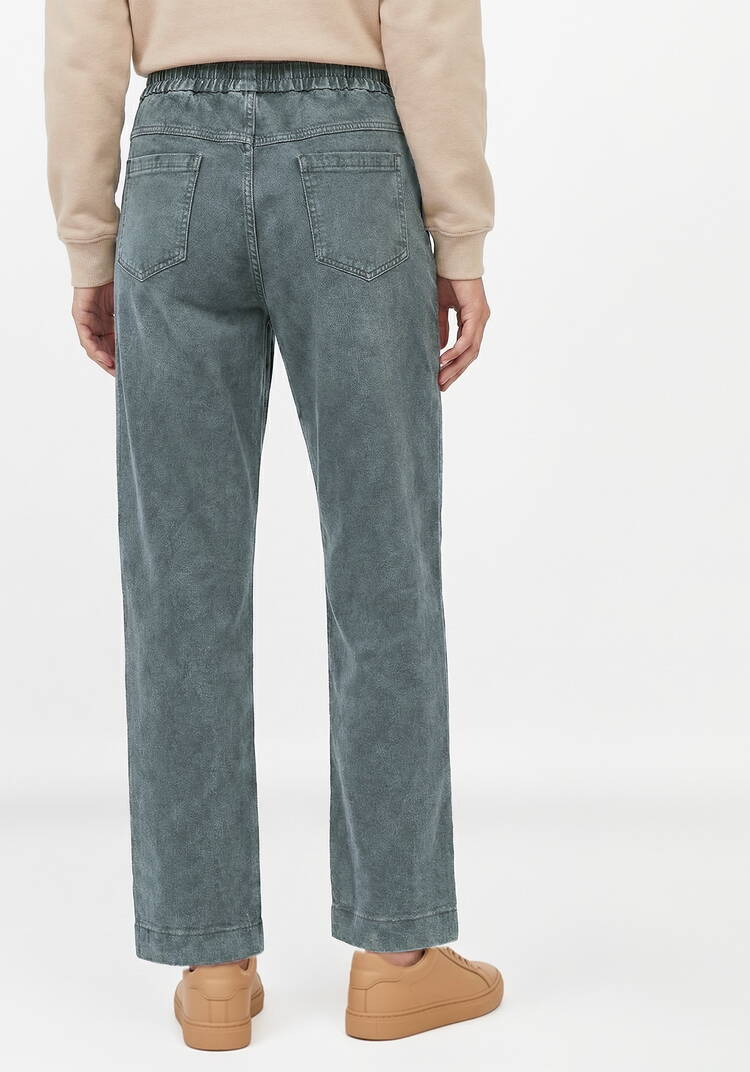 Джинсы с фактурным узором шир.  750, рис. 8