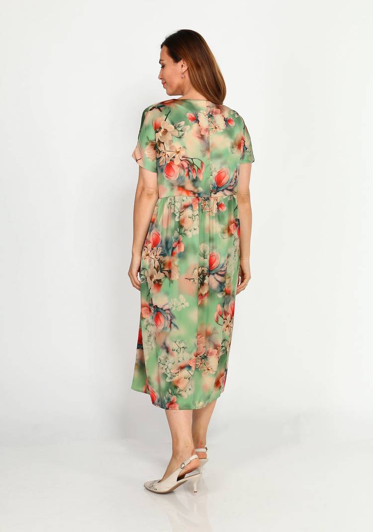 Платье с принтом свободного силуэта шир.  750, рис. 3