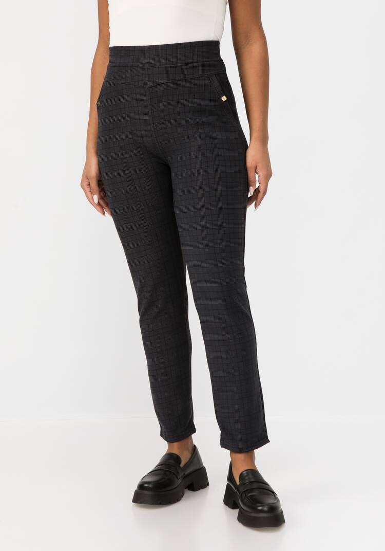 Брюки женские  в клетку Кэйт шир.  750, рис. 9