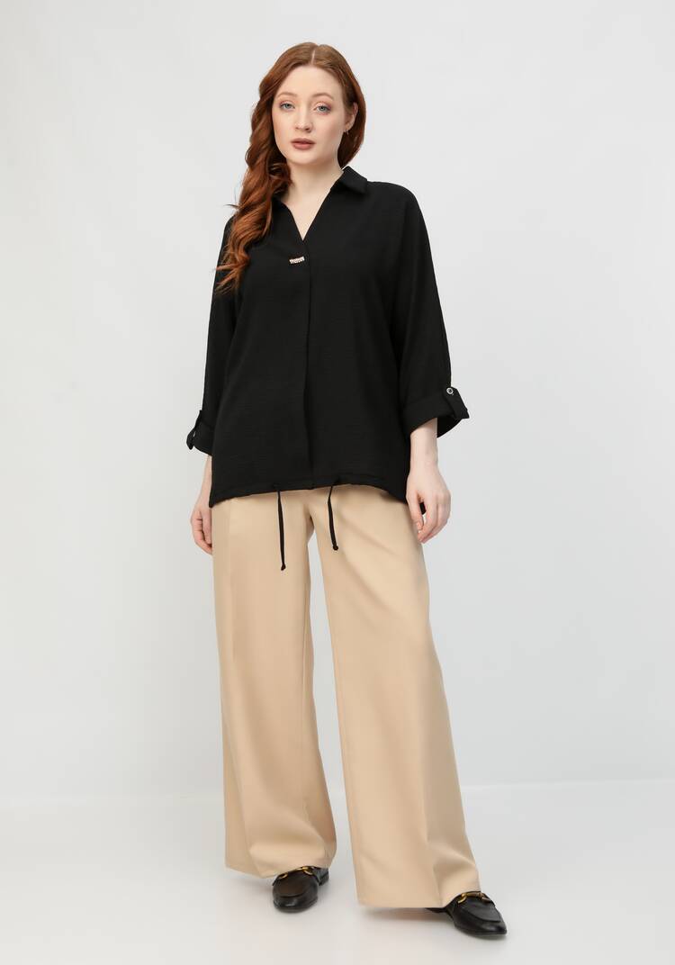 Блуза с патой на рукавах шир.  750, рис. 29