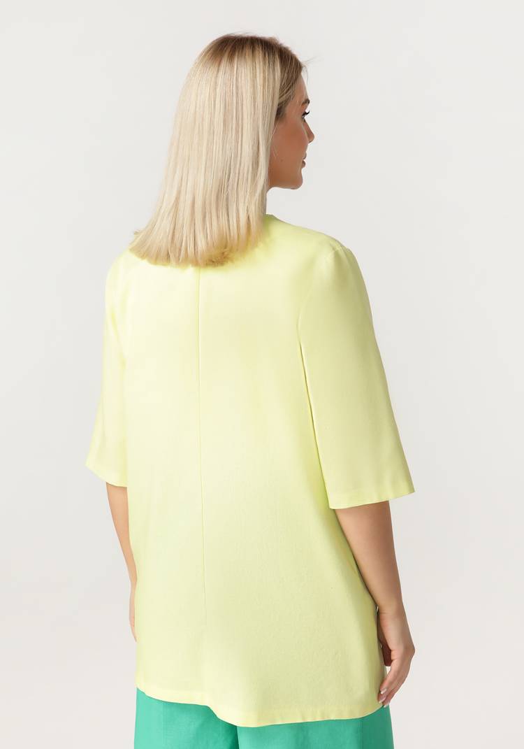 Жакет с карманами свободного кроя шир.  750, рис. 15