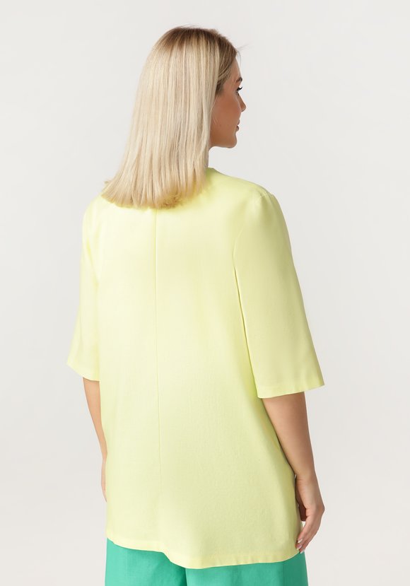 Жакет с карманами свободного кроя шир.  580, рис. 15