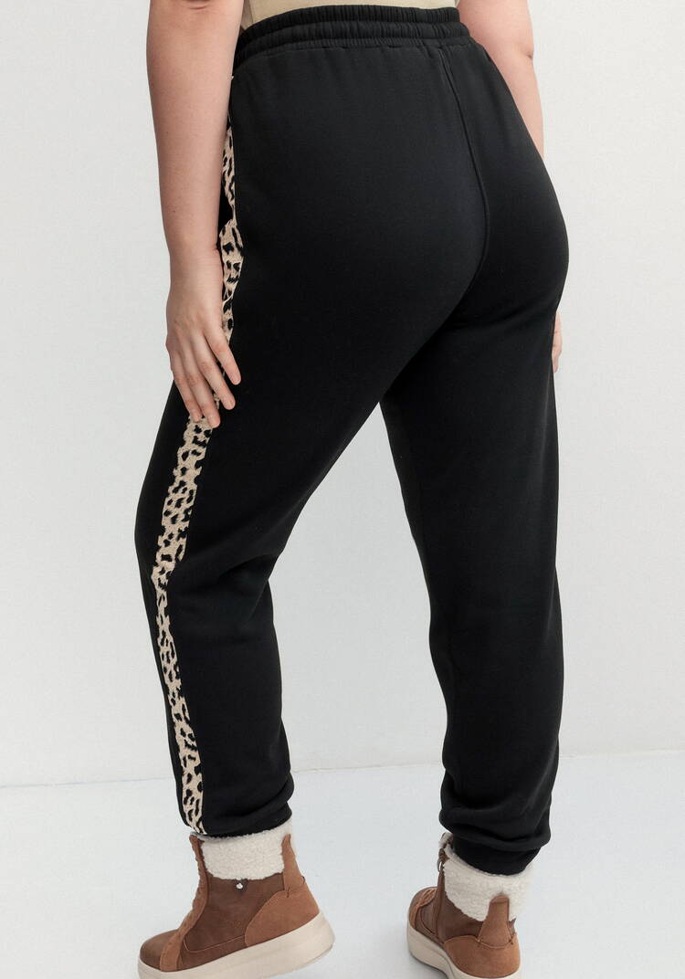 Брюки с леопардовыми лампасами шир.  750, рис. 3