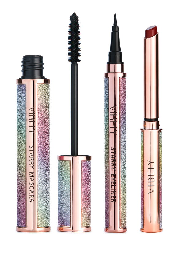 Набор для макияжа (тушь, подводка, помада) шир.  580, рис. 1