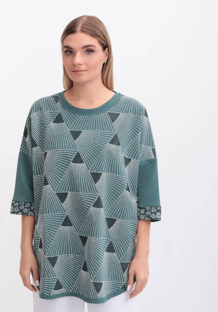 Блуза Мерцание звёзд шир.  750, рис. 16