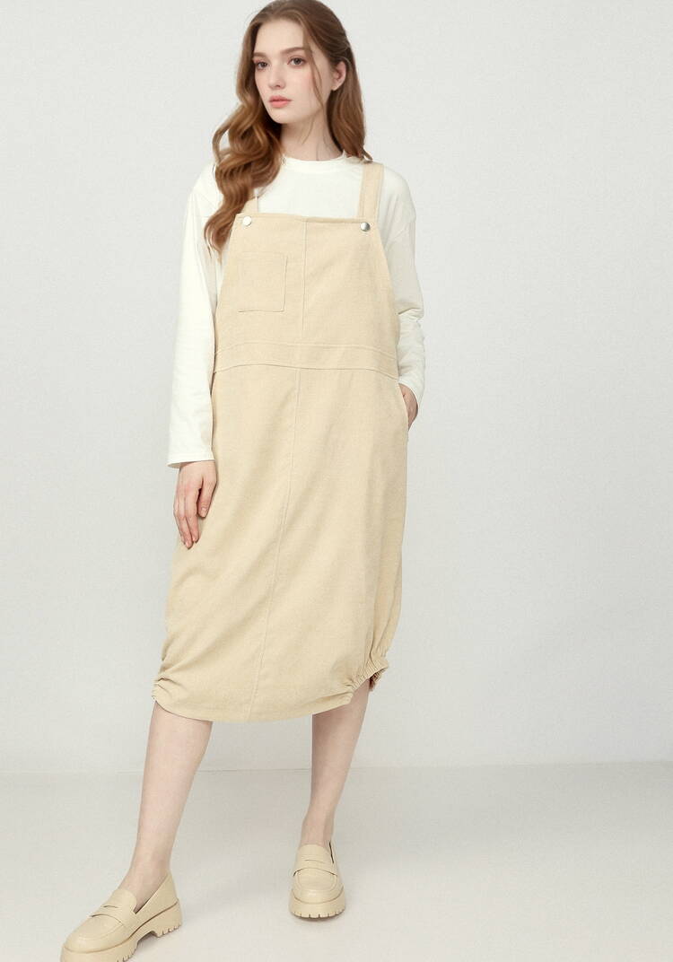 Сарафан из микровельвета на бретелях шир.  750, рис. 7