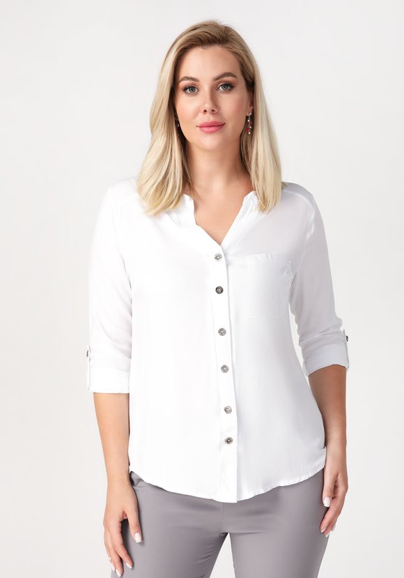 Рубашка прямого кроя Аннета шир.  580, рис. 2