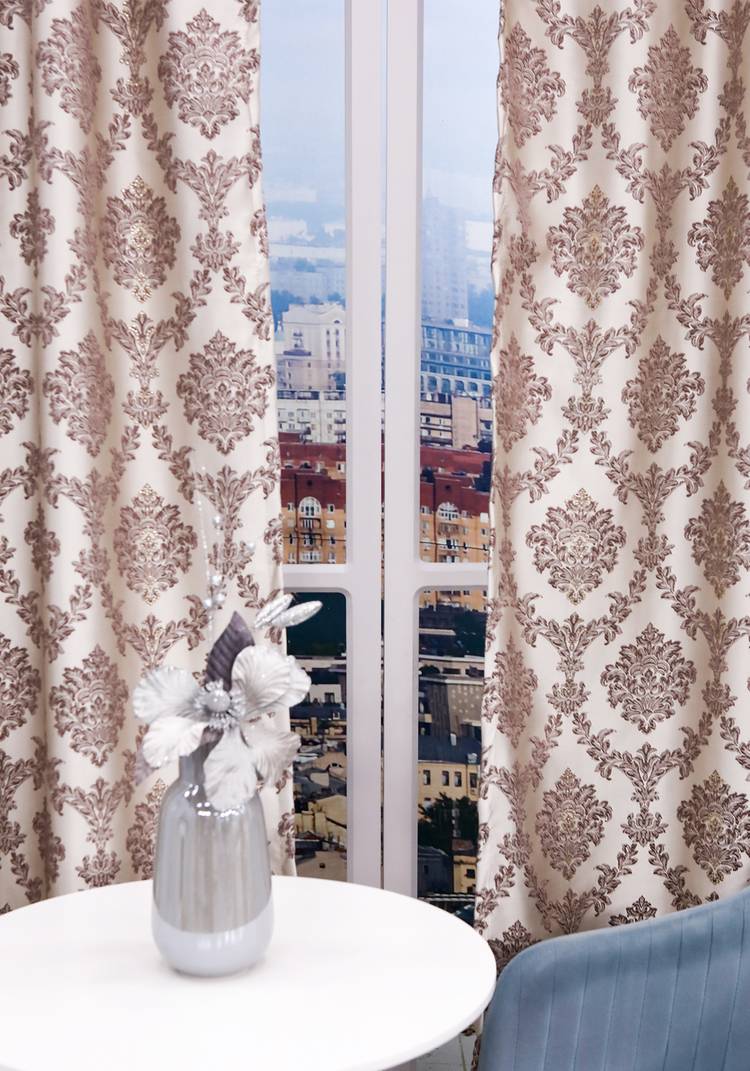 Портьеры с жаккардовым рисунком Верона шир.  750, рис. 6