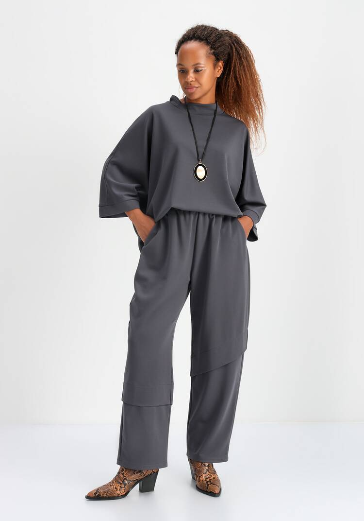 Брюки с отрезными линиями шир.  750, рис. 17