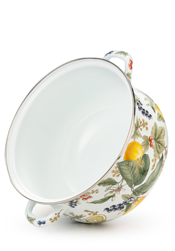 Эмалированная кастрюля с крышкой шир.  580, рис. 37