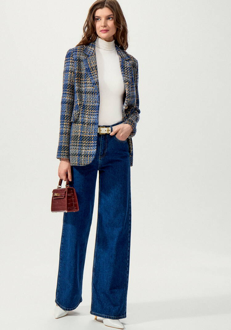 Джинсы широкие прямого кроя шир.  750, рис. 21