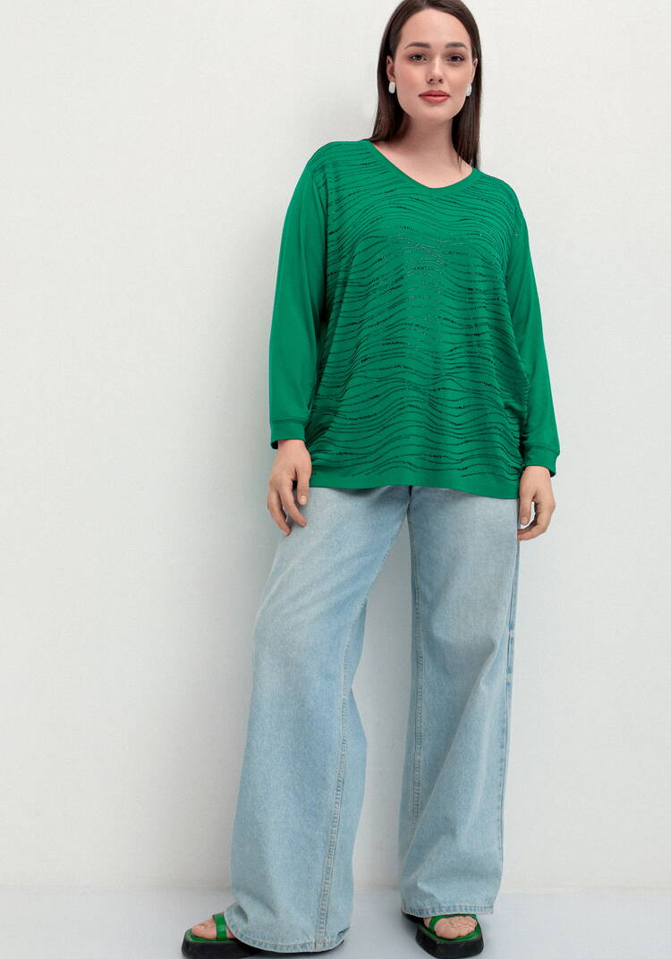 Блуза Дива шир.  750, рис. 8