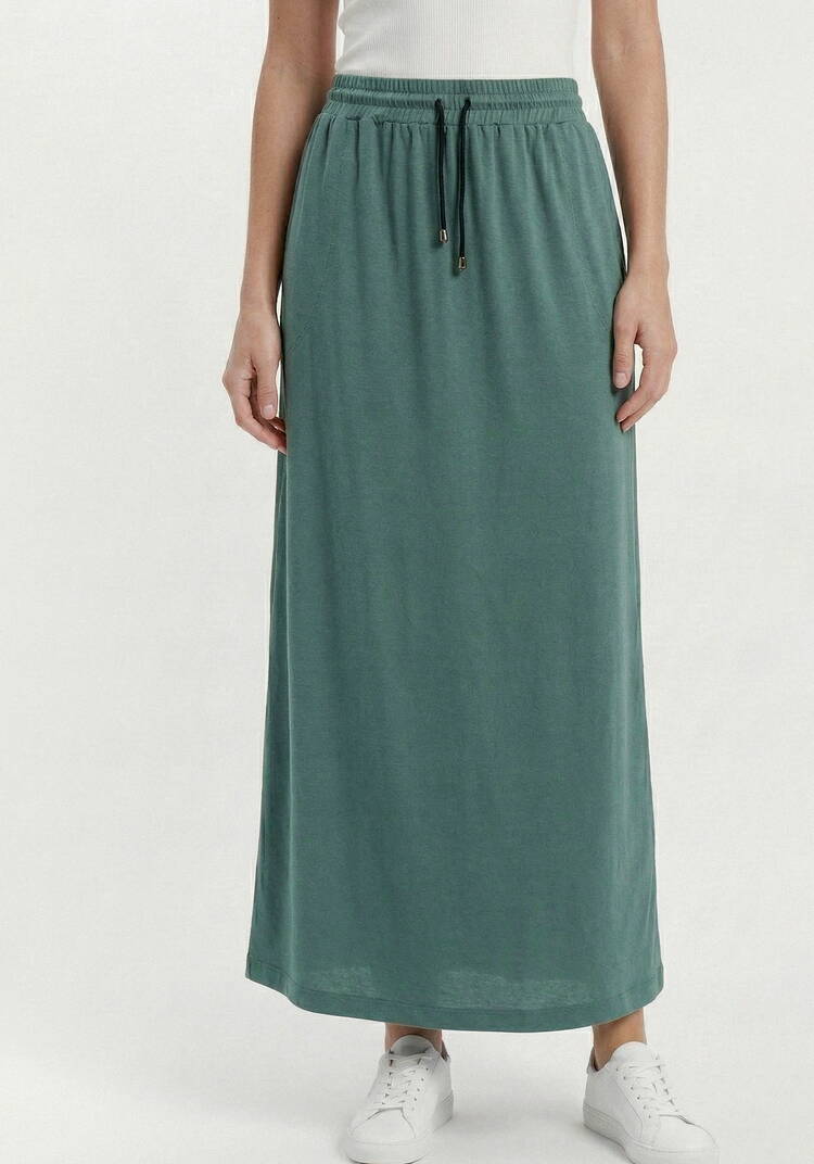 Юбка свободного кроя с карманами шир.  750, рис. 3