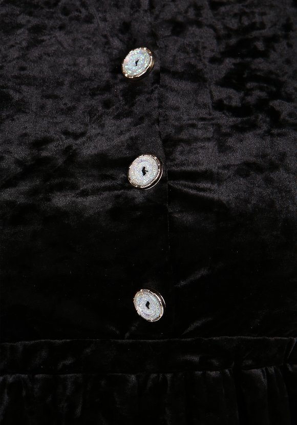 Платье из мраморного велюра шир.  580, рис. 4