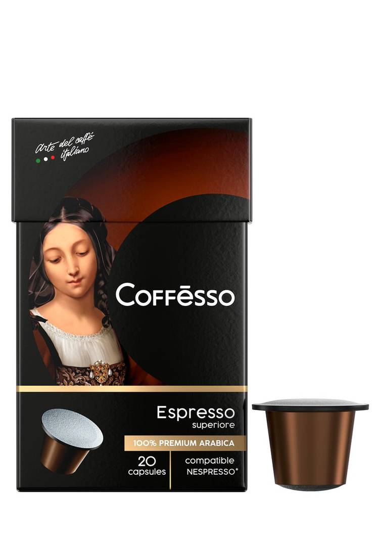 Кофе Coffesso в капсулах, 20 шт. шир.  750, рис. 11