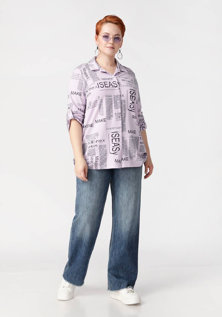 Блуза Свободный день шир.  750, рис. 13