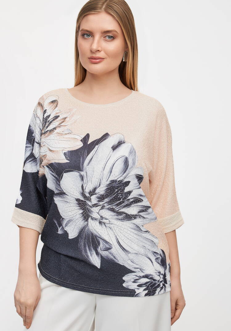 Джемпер Лунный свeт шир.  750, рис. 13