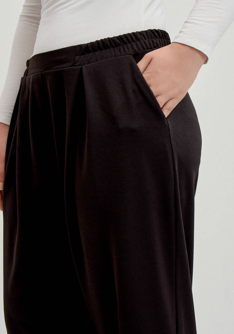 Брюки-бананы на резинке по поясу шир.  750, рис. 12