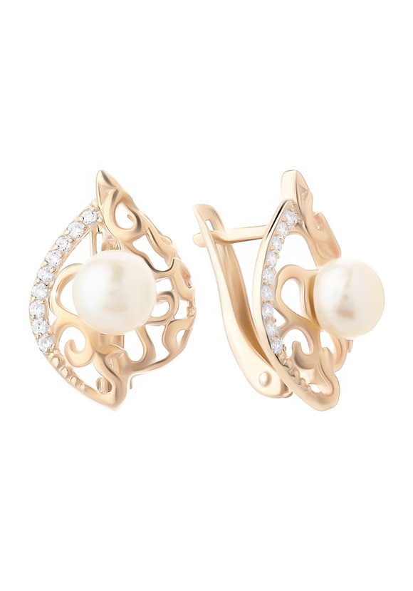 Серебряные серьги Клэр шир.  580, рис. 2