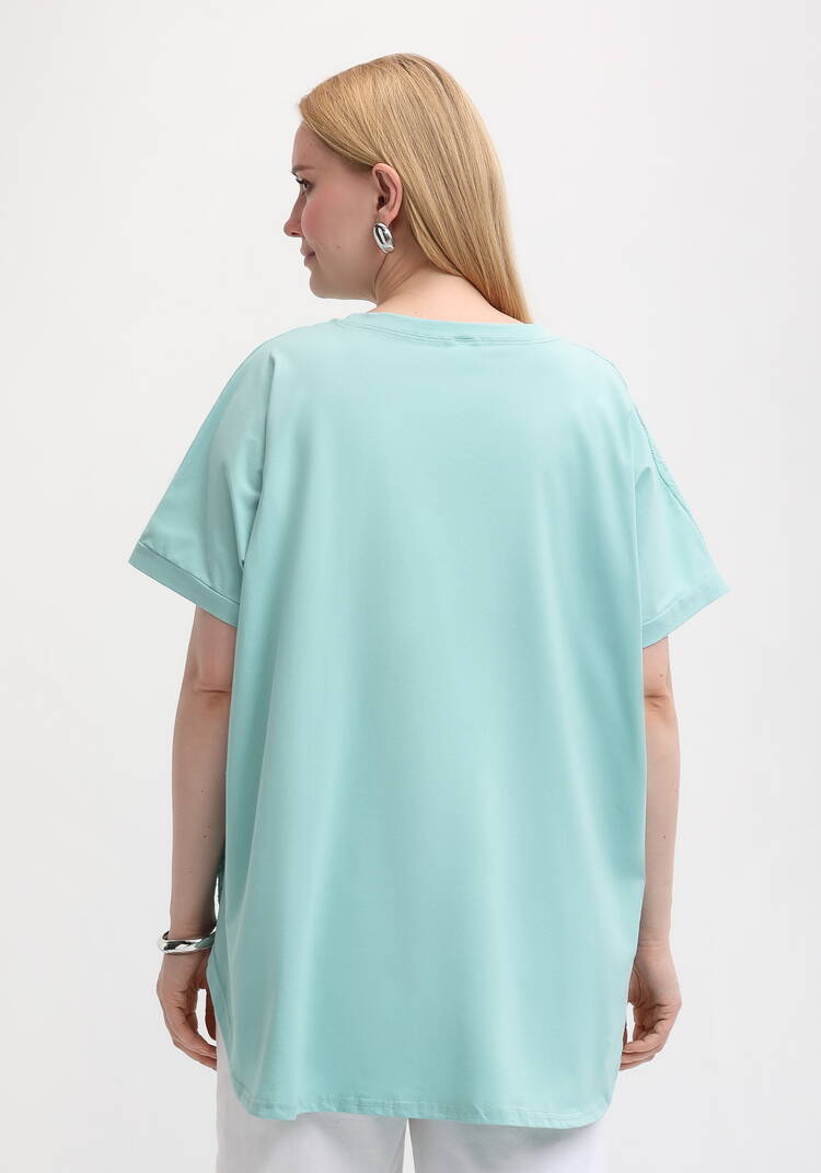 Футболка с рисунком из страз шир.  750, рис. 14