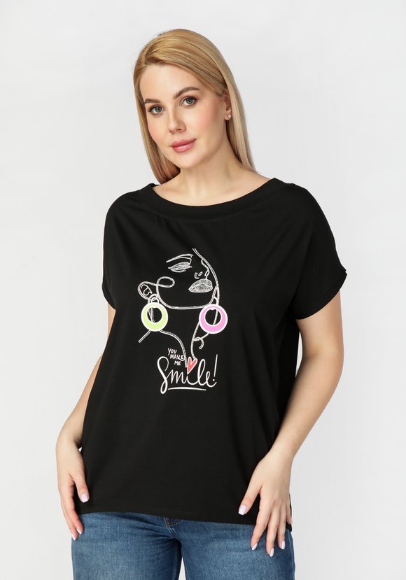 Футболка женская Виолетта шир.  580, рис. 5