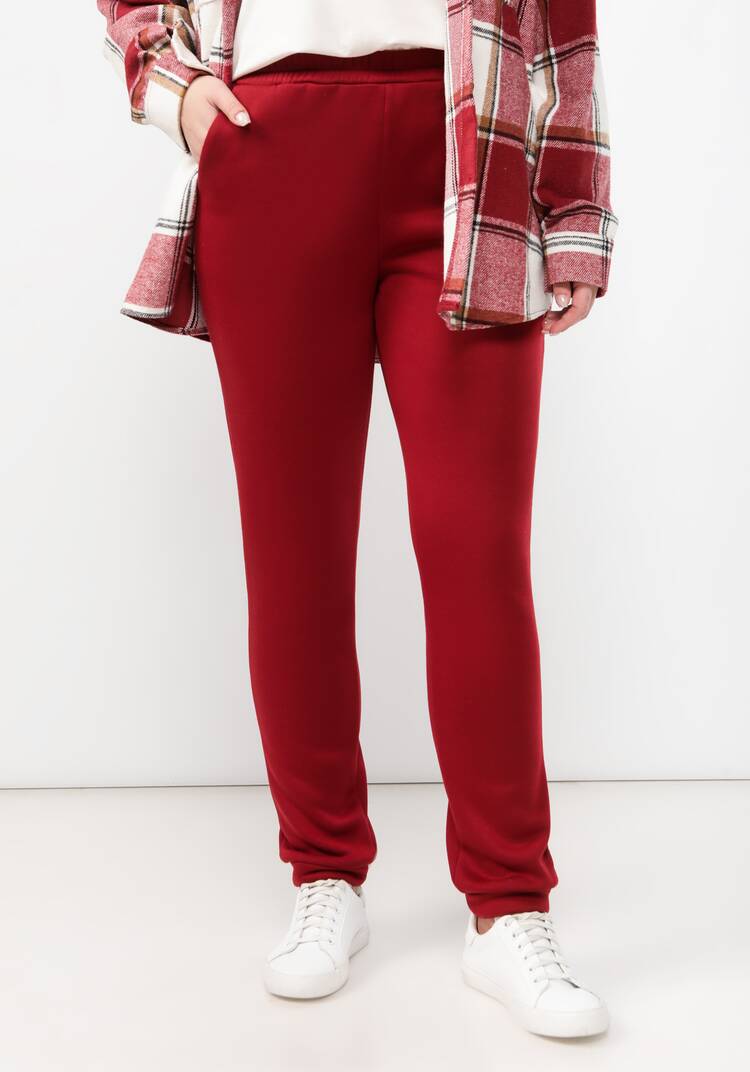 Брюки прямые утепленные на резинке шир.  750, рис. 16