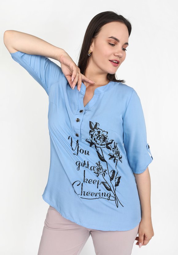 Блуза Прекрасная ода шир.  580, рис. 14