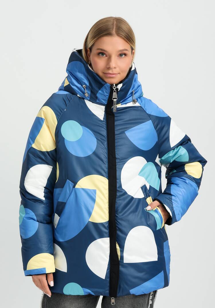 Куртка двусторонняя с декором шир.  750, рис. 18