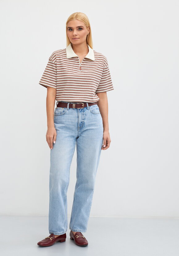 Футболка-поло Лилия шир.  580, рис. 12